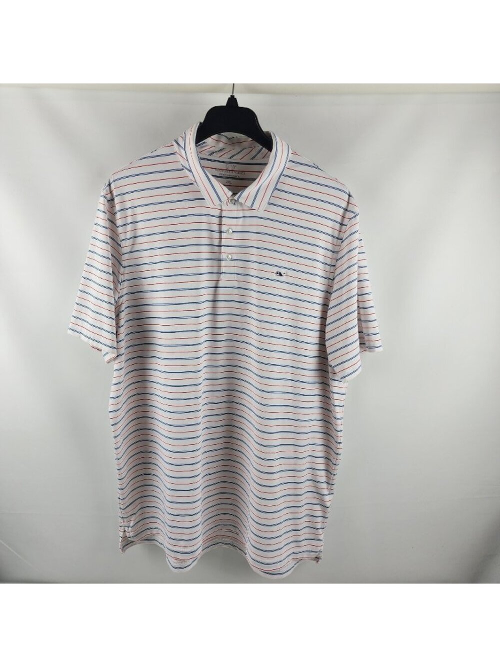 Vineyard Vines Shirt Men 2XL Multi Performance Air Tech Mesh Polo Shirt